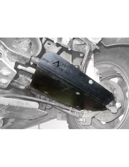 Paire de protections de triangles arrières en PEHD de 6mm pour Dacia