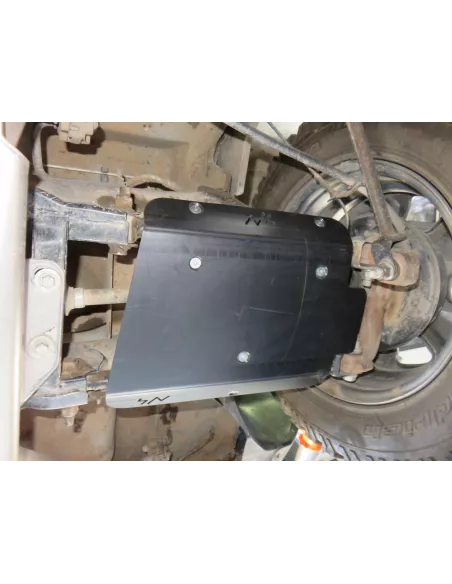 Paire de protections de triangles arrières en PEHD de 6mm pour Dacia