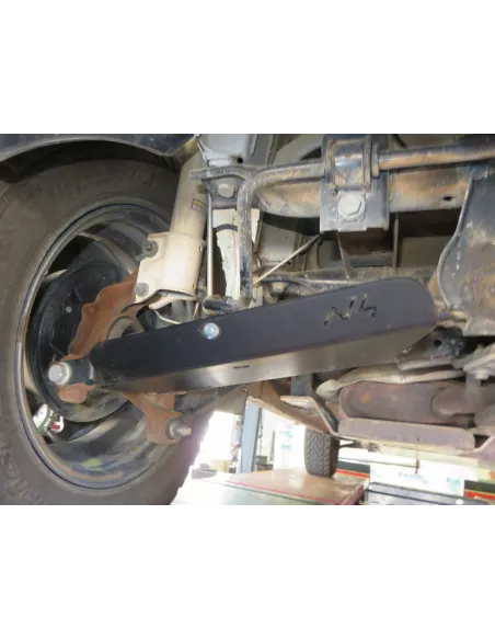 Paire de protections de triangles arrières en PEHD de 6mm pour Dacia