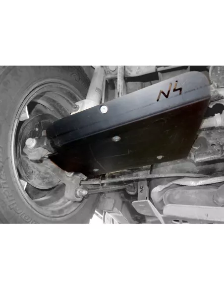 Paire de protections de triangles arrières en PEHD de 6mm pour Dacia