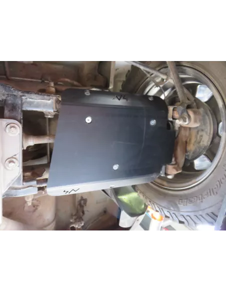 Paire de protections de triangles arrières en PEHD de 6mm pour Dacia
