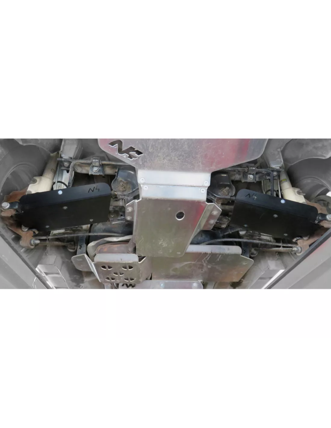 Paar 6 mm HDPE Driehoek Driehoeksbeschermers voor Dacia