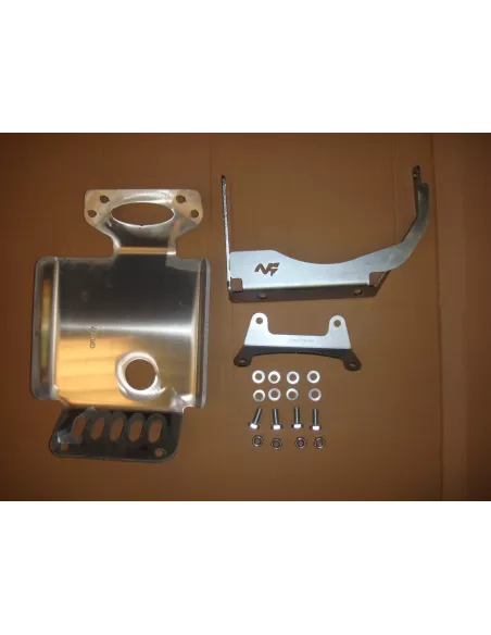 Ski de protection carter d'huile en aluminium de 6mm pour Jeep