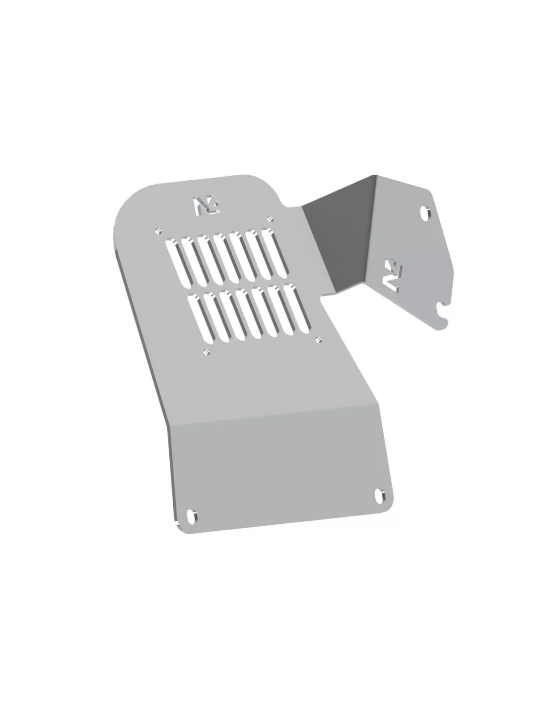 6 mm aluminium gasolie radiator skiën voor