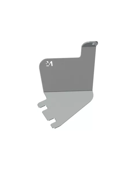 Ski de protection de tubulure d'intercooler en aluminium de 5mm pour