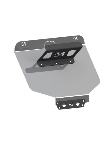 Ski protection pare chocs arrière aluminium 6mm Dacia Duster 4x4