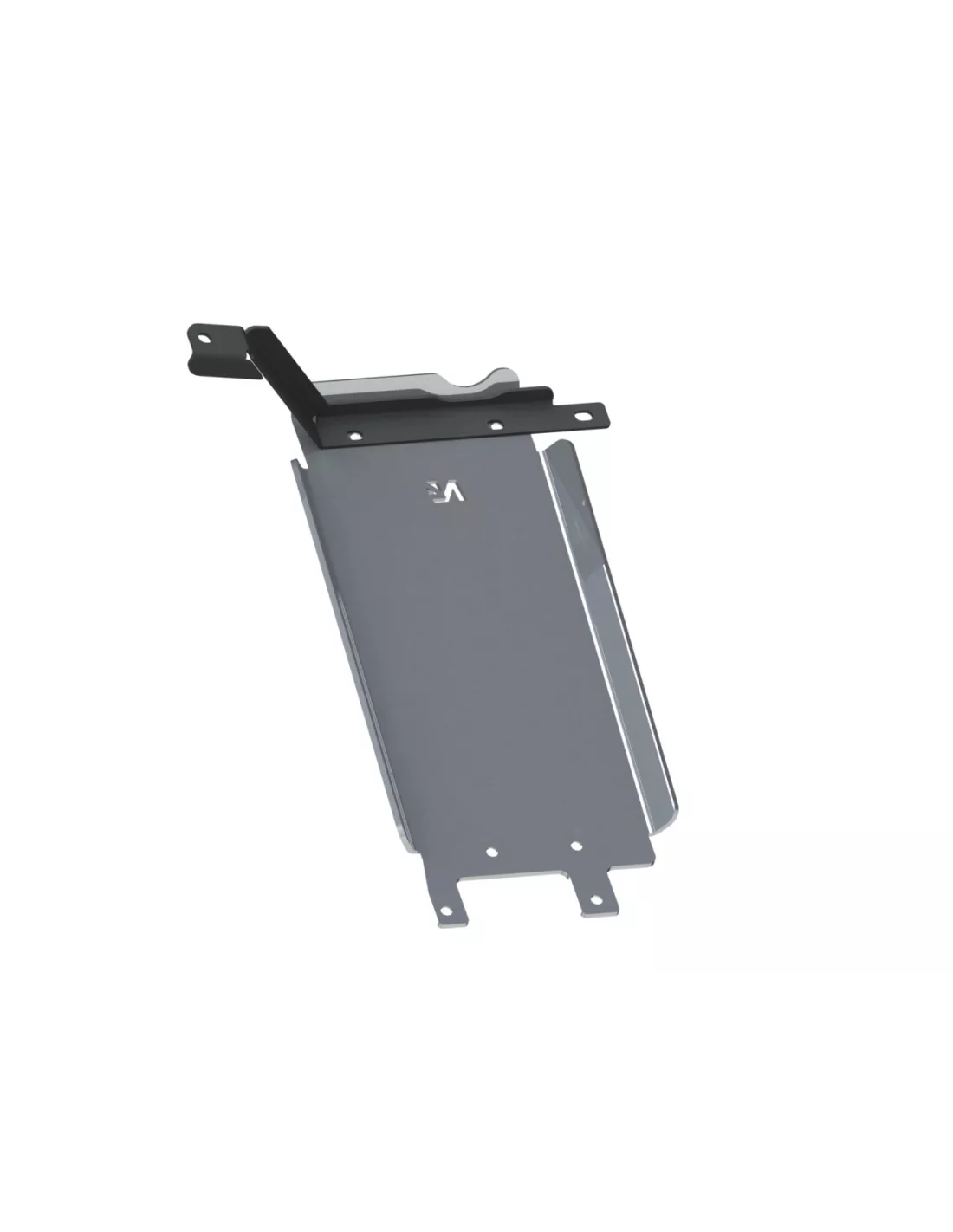 6mm Aluminium-Zentralschalldämpfer Skifahren für Jeep