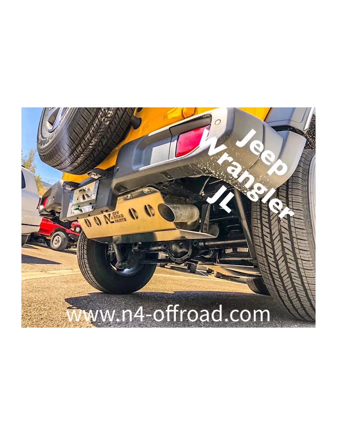 6 mm aluminium rugduikers skiën voor jeep