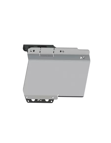 Ski protection pare-chocs arrière aluminium 6mm Dacia Duster 4x4