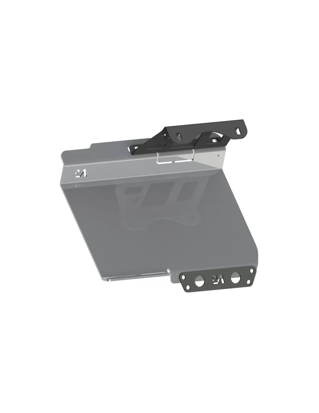Ski protection pare-chocs arrière aluminium 6mm Dacia Duster 4x4