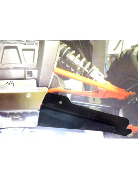 Paire de protections de triangle en PEHD de 10mm pour Polaris RZR