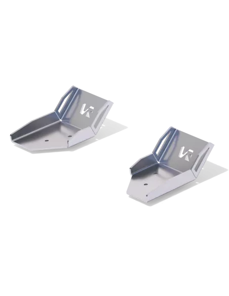 Protections aluminium 4mm ancrages tirants de pont arrière Ineos