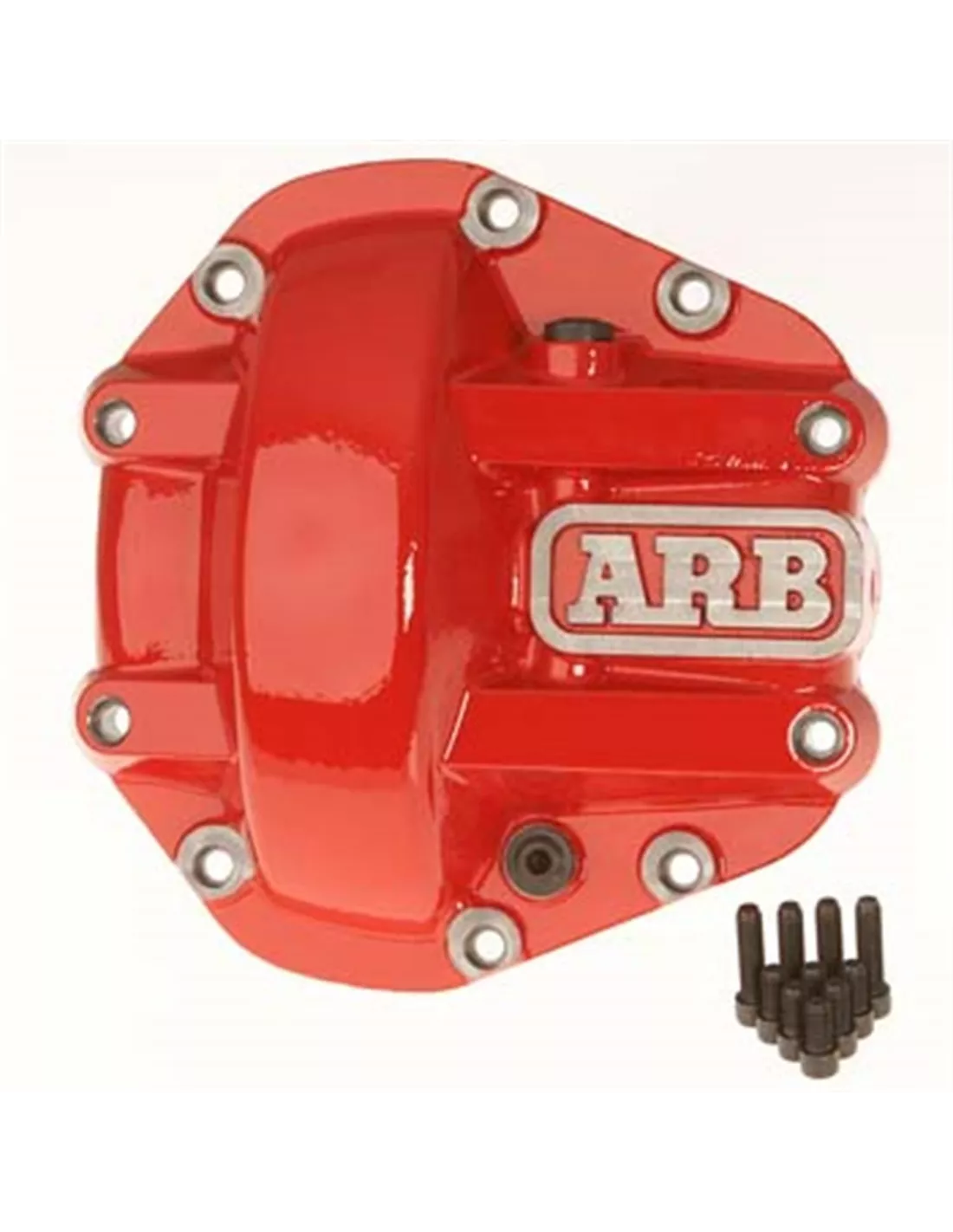 Coquille de protection rouge ARB pont DANA 30 Jeep Wrangler et