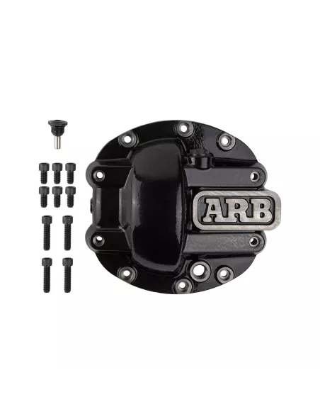 Coquille de protection noire ARB pont DANA 30 Jeep Wrangler et