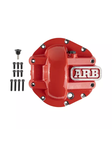 Coquille de protection rouge ARB pont DANA 44 Jeep Wrangler JK TJ ARB