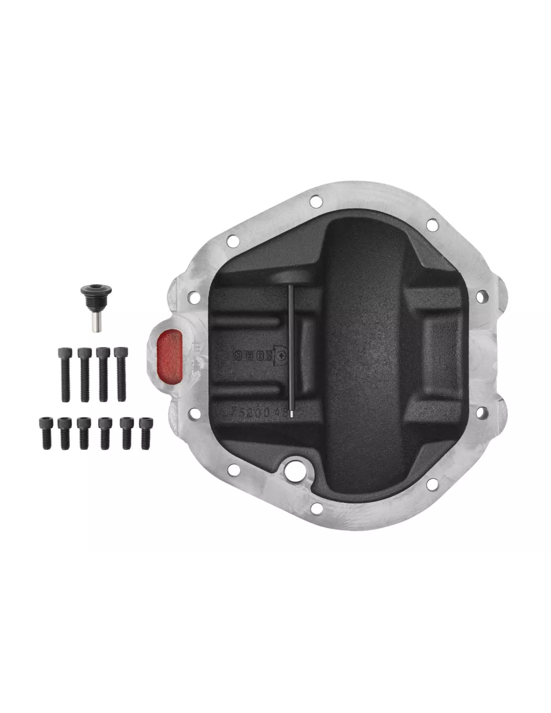 Coquille de protection rouge ARB pont DANA 44 Jeep Wrangler JK TJ ARB