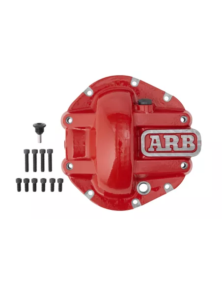 Coquille de protection rouge ARB pont DANA 44 Jeep Wrangler JK TJ ARB