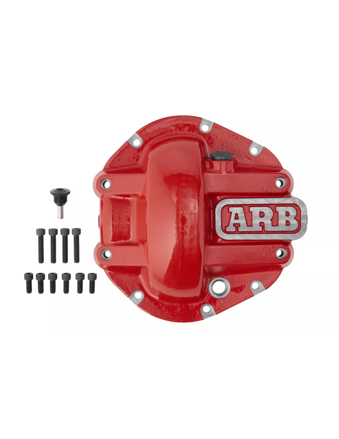 Coquille de protection rouge ARB pont DANA 44 Jeep Wrangler JK TJ ARB