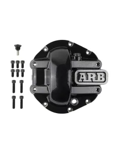 Zwarte beschermende schaal ARB Dana Bridge 44 Jeep Wrangler JK TJ ARB