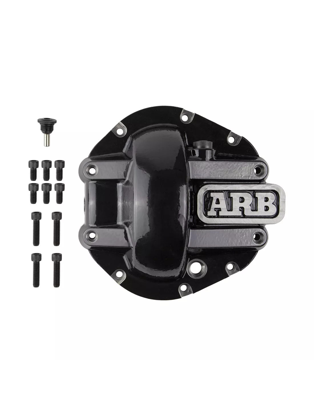 Coquille de protection noire ARB pont DANA 44 Jeep Wrangler JK TJ ARB