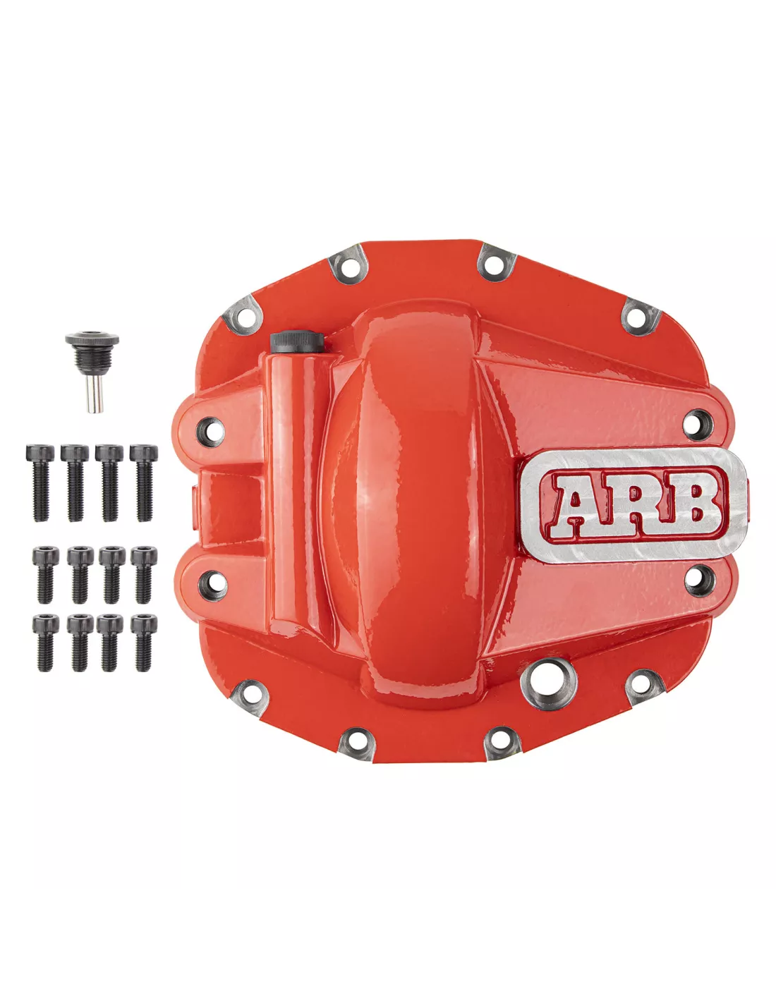 Protection de pont avt JL Rubicon - rouge ARB - accessoire 4x4
