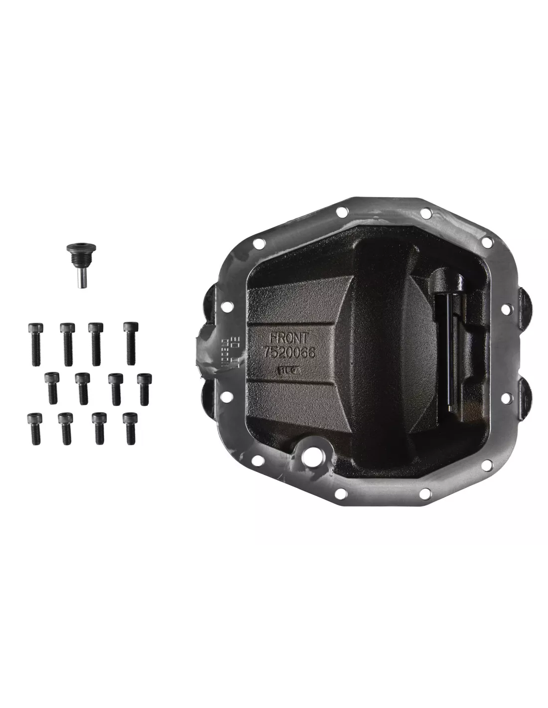 Diff Cover JL Rubicon Front Black ARB - 4x4 accessoire