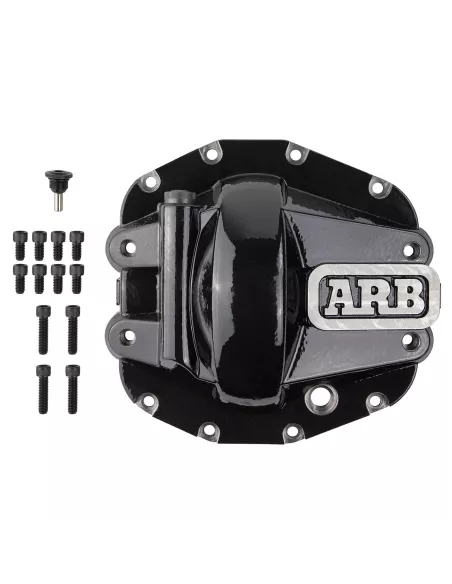 DIFF COVER JL RUBICON FRONT BLACK ARB - accessoire 4x4