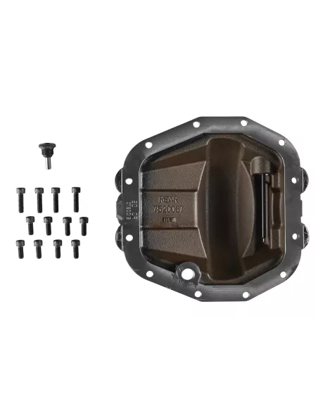 DIFF COVER JL RUIBCON REAR BLACK ARB - accessoire 4x4
