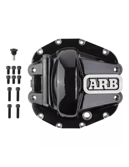 DIFF COVER JL RUIBCON REAR BLACK ARB - accessoire 4x4