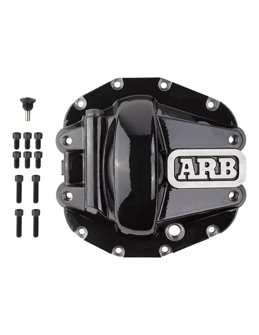 Diff Cover JL Ruibcon Achter Black ARB - 4x4 accessoire