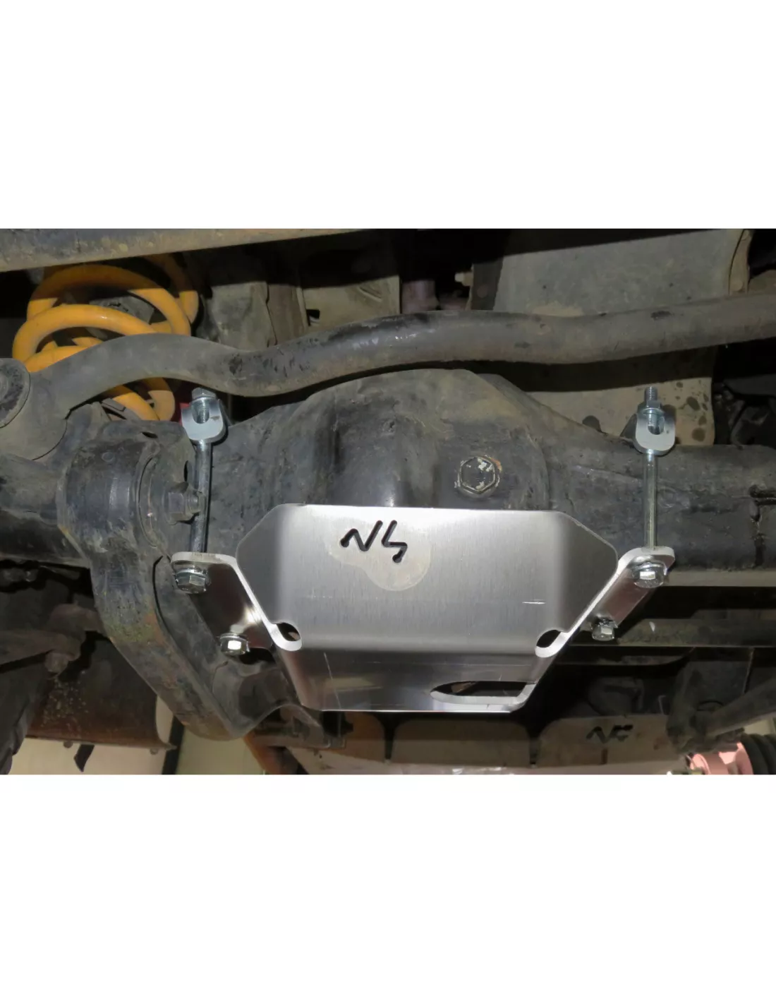 Skischutz Nasenbrücke Front Aluminium 6mm Toyota Land Cruiser HDJ80