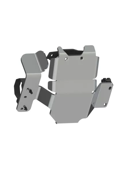 Ski protection nez pont arrière aluminium 8mm Toyota Land Cruiser