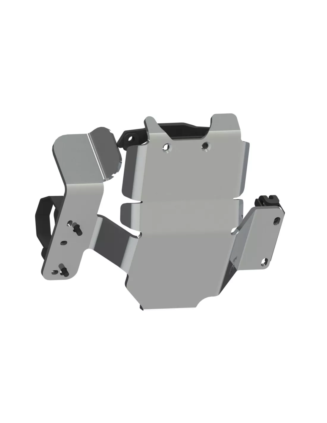 Skischutznase Aluminium Heckbrücke 8mm Toyota Land Cruiser