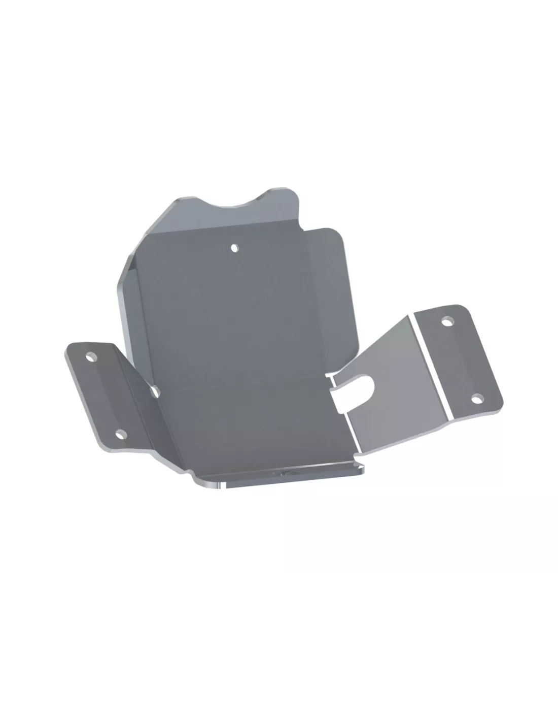 8mm aluminium achterbrug Neusbescherming Ski voor