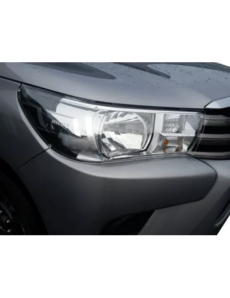Paire protections de phare Airplex translucide Hilux Revo LeCap