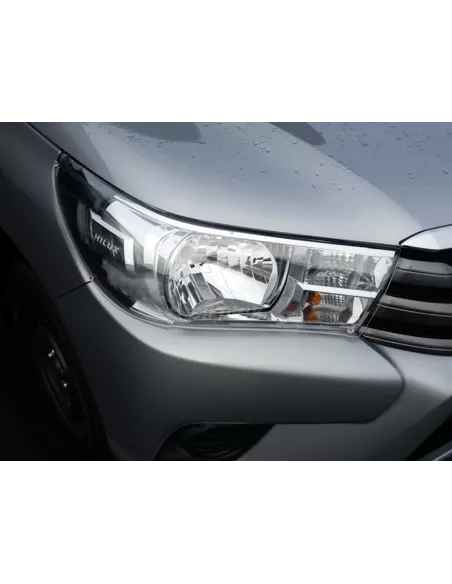Paire protections de phare Airplex translucide Hilux Revo LeCap