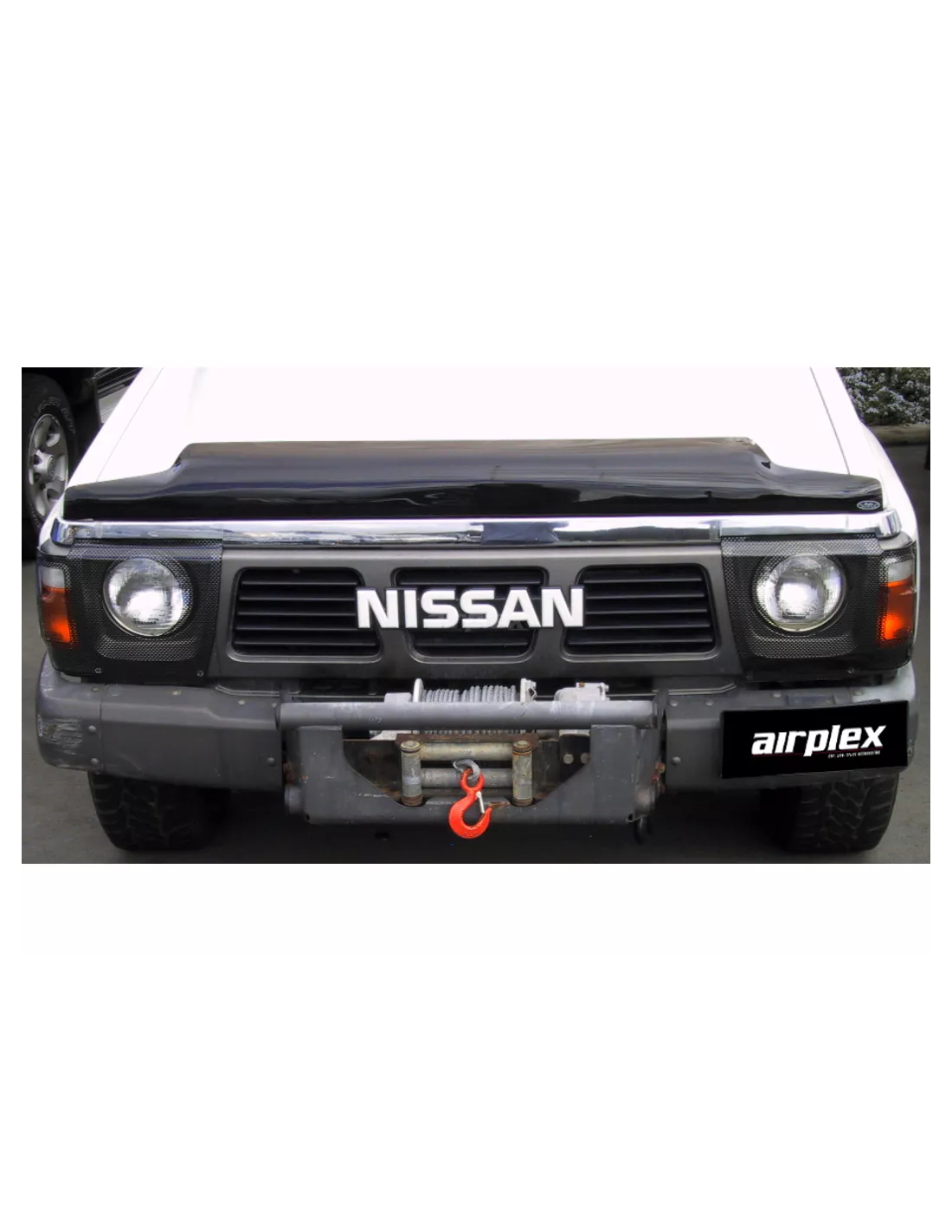 DEFLECTEUR CAPOT PATROL Y60 AIRPLEX - accessoire 4x4