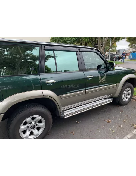 Jeu 4 déflecteurs vitre avant et arrière Nissan Patrol GR Y61 AIRPLEX