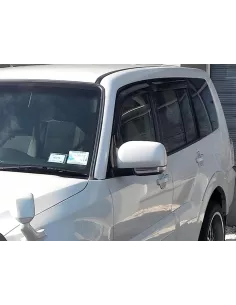 Spiel 4 Vorder- und Hinterglas-Deflektoren Mitsubishi Pajero 2