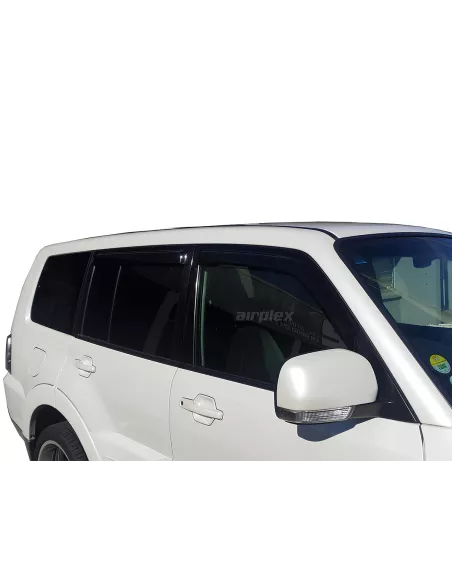 Jeu 4 déflecteurs de vitre avant et arrière Mitsubishi Pajero 2