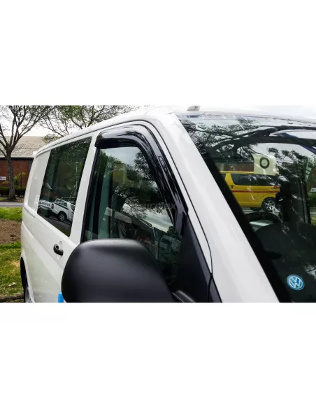 Jeu de 2 déflecteurs de vitre avant pour VW Transporter T5 T6 T6.1 -