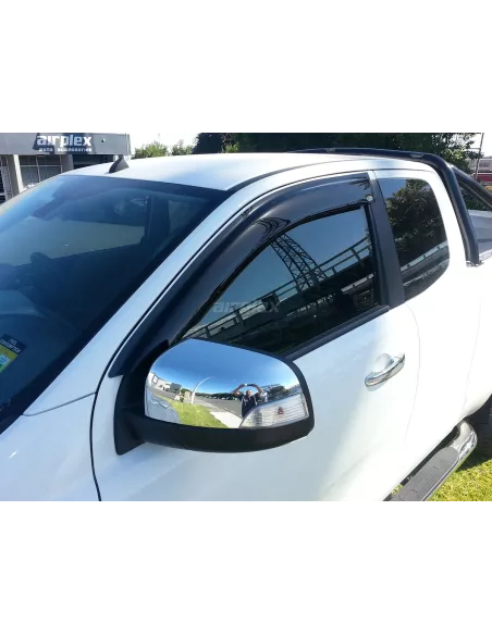 Jeu 2 déflecteurs vitre avant Ford Ranger simple et extra cab T6 T7