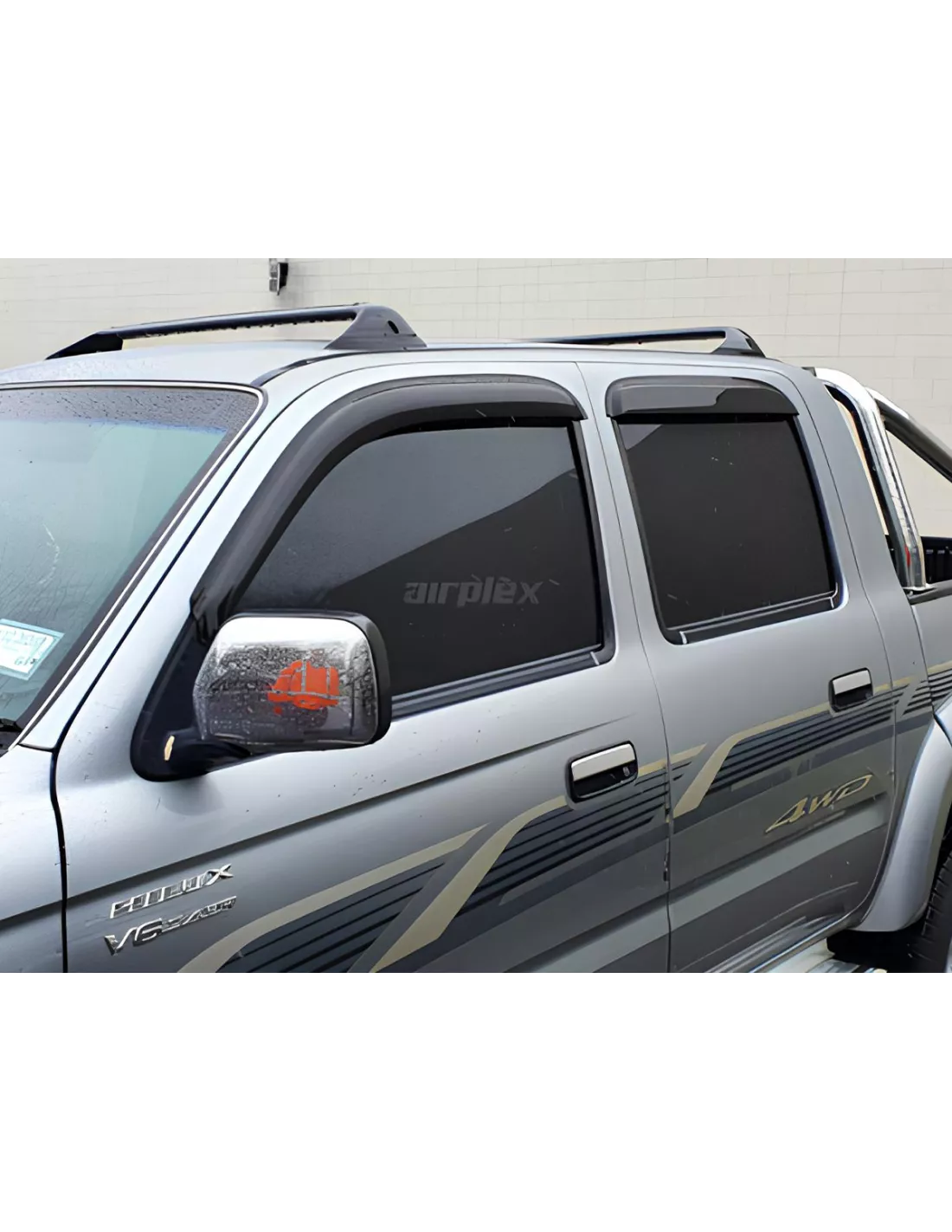 Game 4 voor- en achterruitschot Toyota Hilux 1998-2004