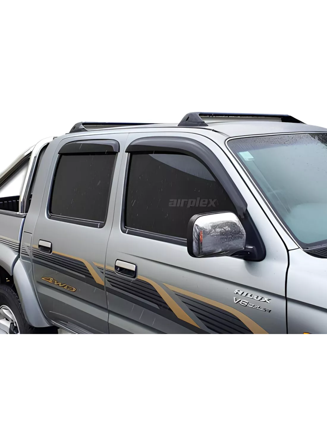Game 4 voor- en achterruitschot Toyota Hilux 1998-2004