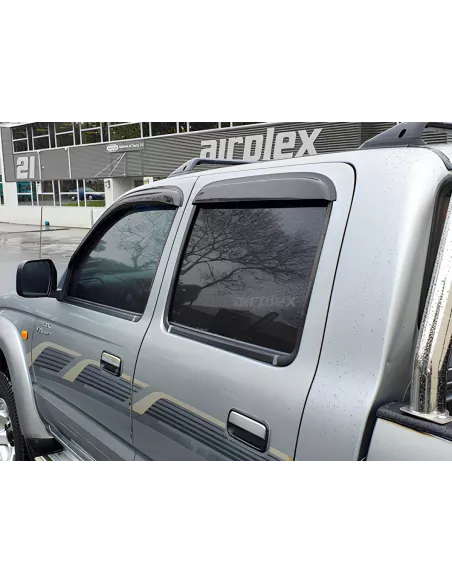 Jeu 4 déflecteurs vitre avant et arrière Toyota Hilux 1998-2004