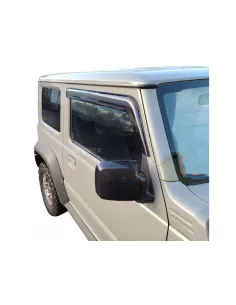 Game 2 Jimny Front Glass Deflectors Na 2018 - Stuck Mount