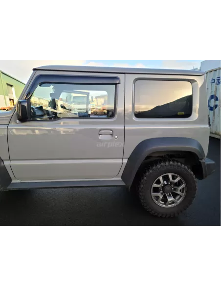 Jeu 2 déflecteurs de vitre avant Jimny après 2018 - montage collé