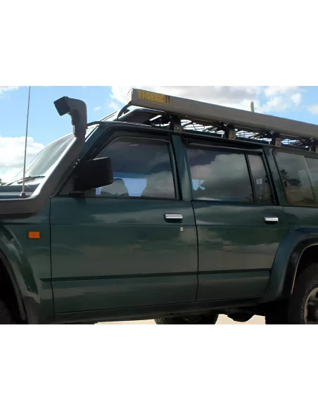 Jeu 4 déflecteurs vitre avant et arrière Nissan Patrol GR Y60 AIRPLEX