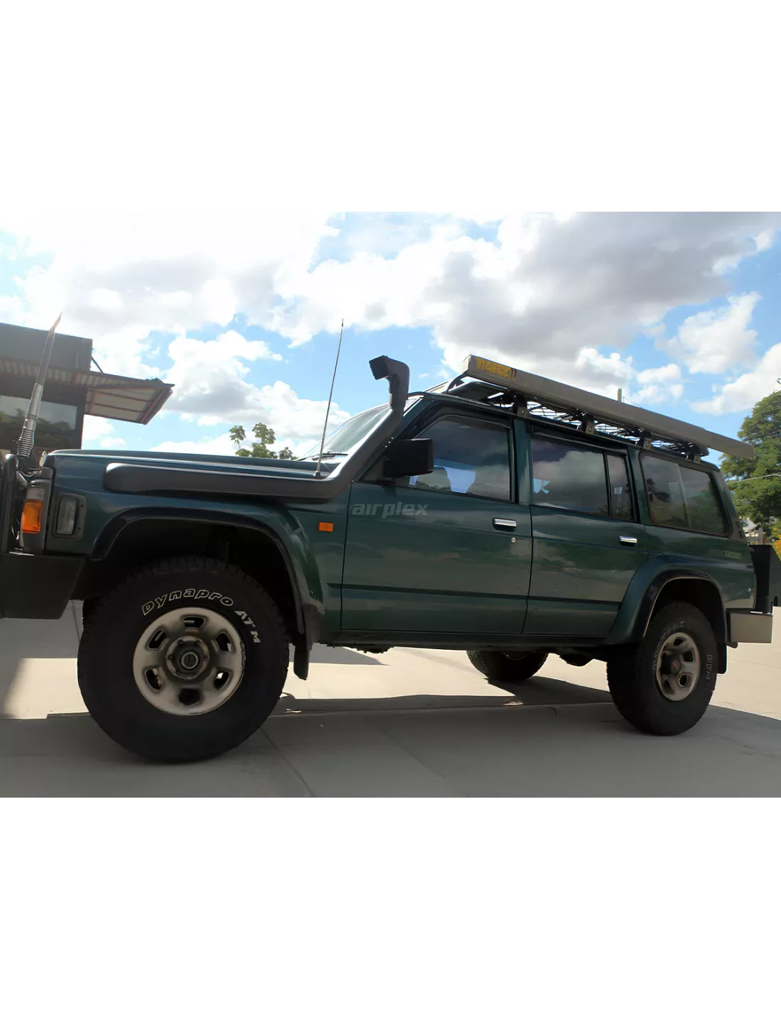 Game 4 Forferors voor- en achter Glas Nissan Patrol GR Y60 AIRPLEX