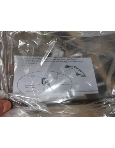 Déflecteur de vitre avant gauche HDJ80 - Gros modèle Airplex AIRPLEX